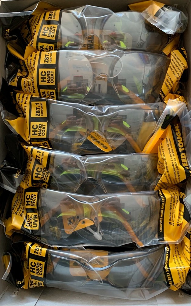 12 pack Dewalt DPG54-9D Protector IN/OUT High Performance Safety GLASSES