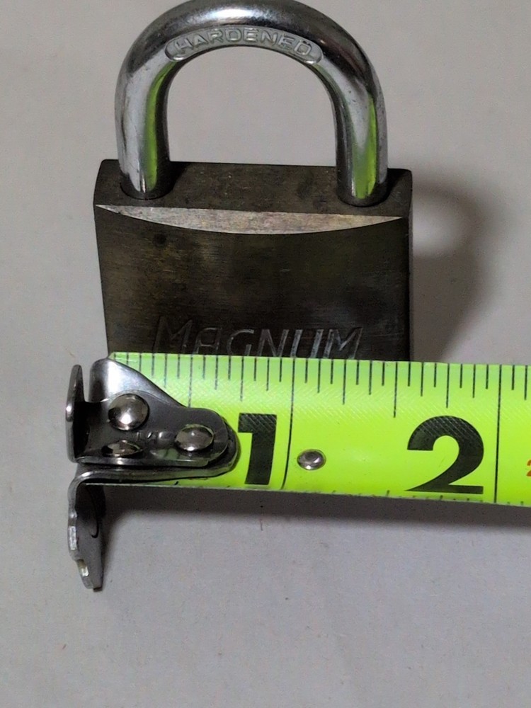 Magnum Master Lock # 240 Metal/ Brass?