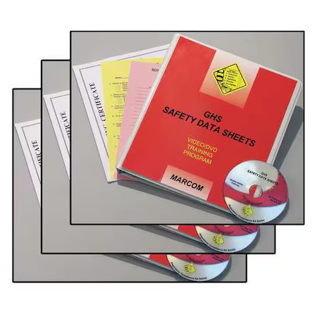MARCOM V0001629ET Safety Training DVD, Computer Workstation