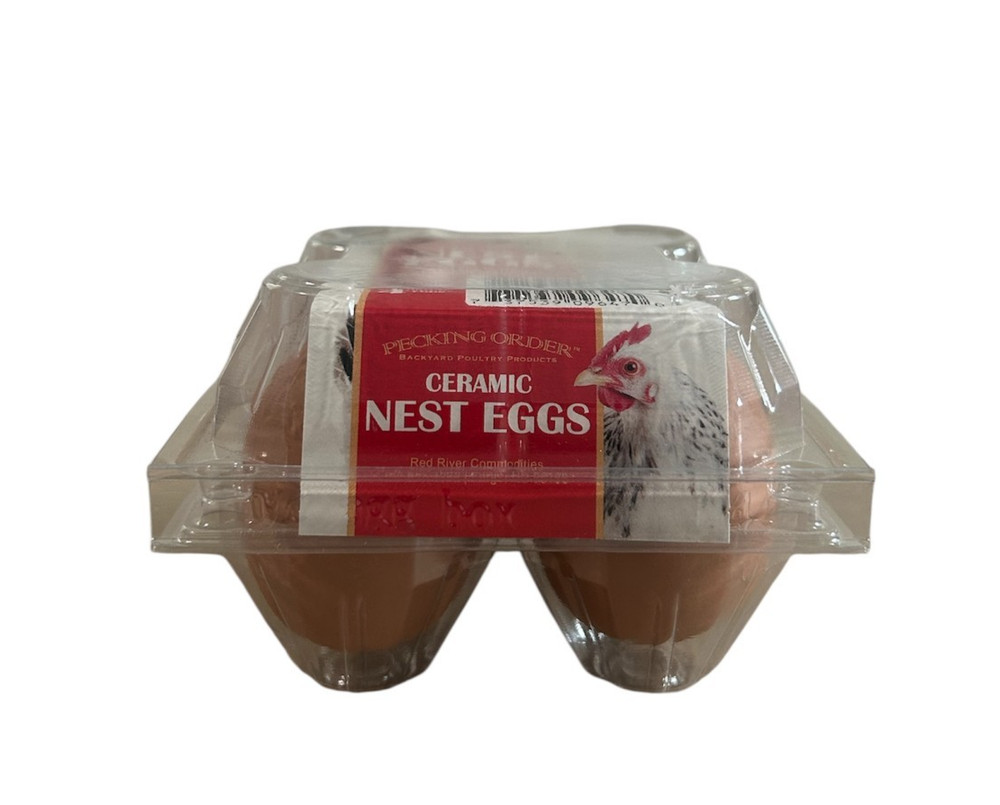 Pecking Order-Ceramic Nesting Eggs-BRAND NEW IN PACKAGE