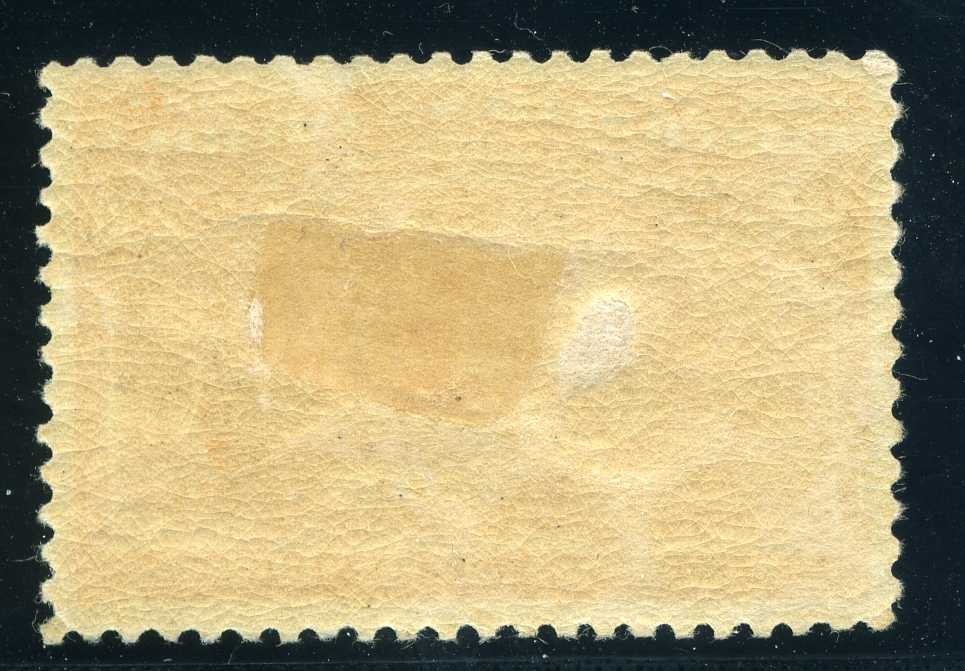 239, 30¢ Columbian, Mint Hinged, small thin, Well Centered, Scott $225