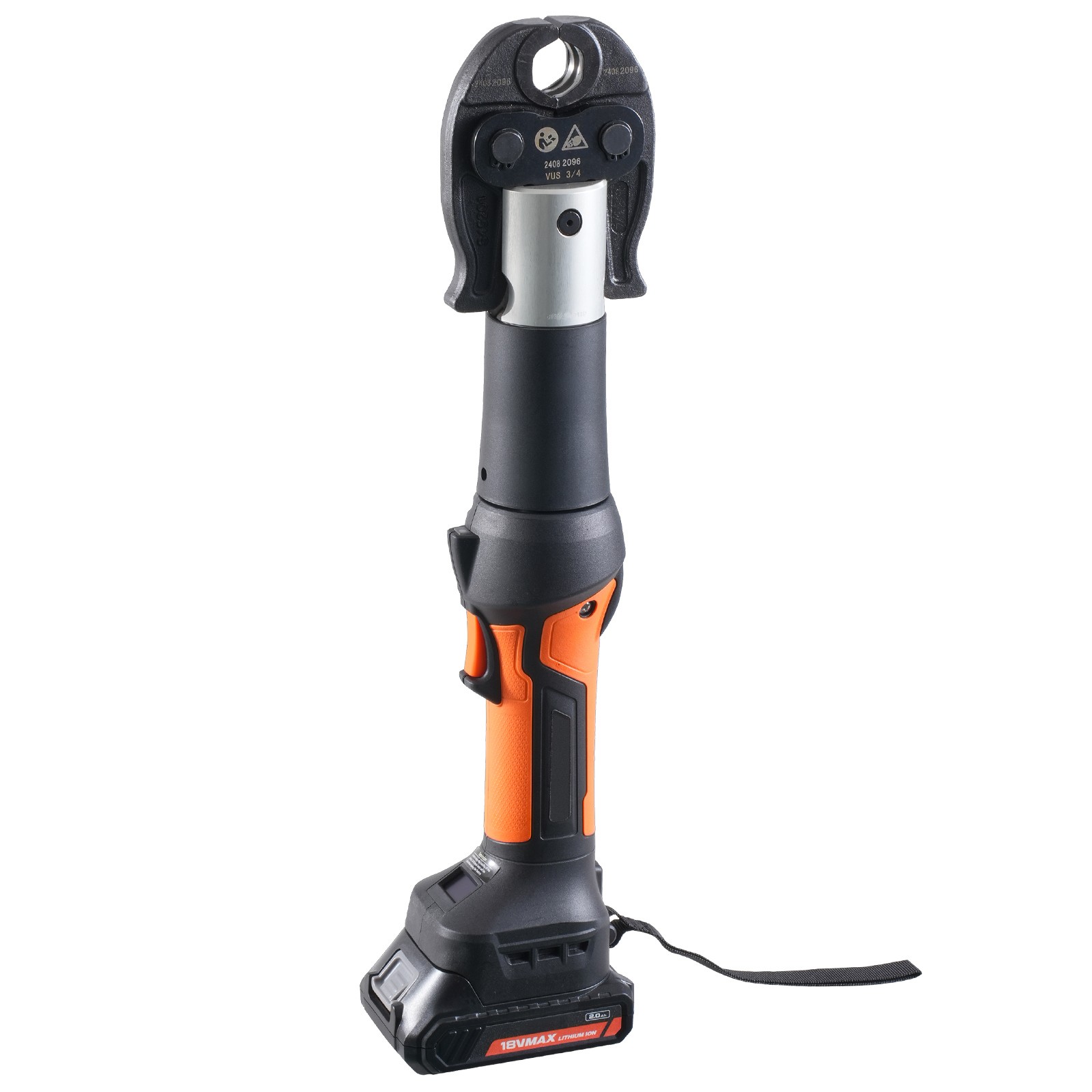 Uimoso Pro Press Tool Pipe Crimping Kit Press Tool Battery Kit 1/2" 3/4" 1" Jaw