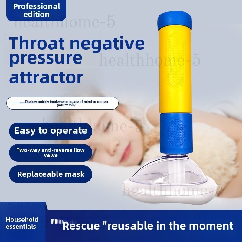 Home First Aid Kit for Emergency Portable Suction Tool Airway Clear Travel..oi