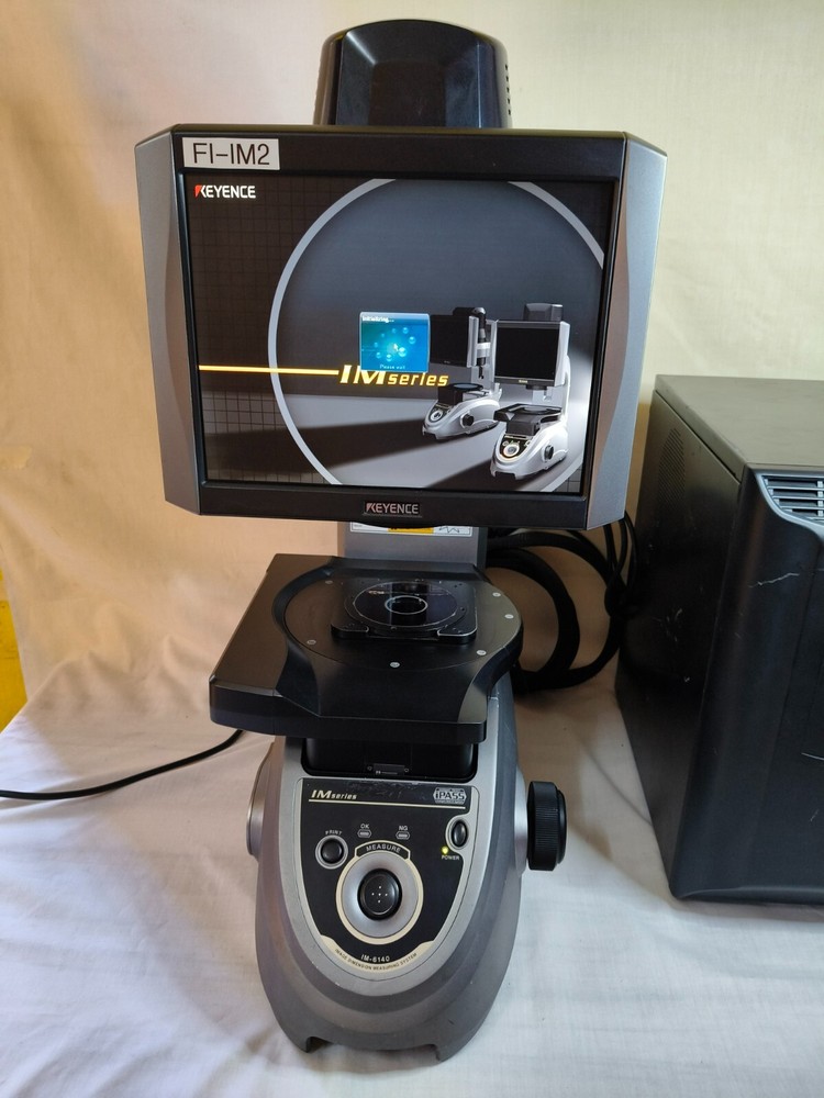 Keyence IM-6140 Image Dimension Measuring System w/ IM-6500 Controller