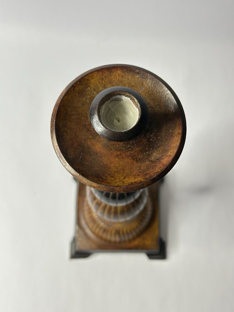 Elegant Metal Candle Holder