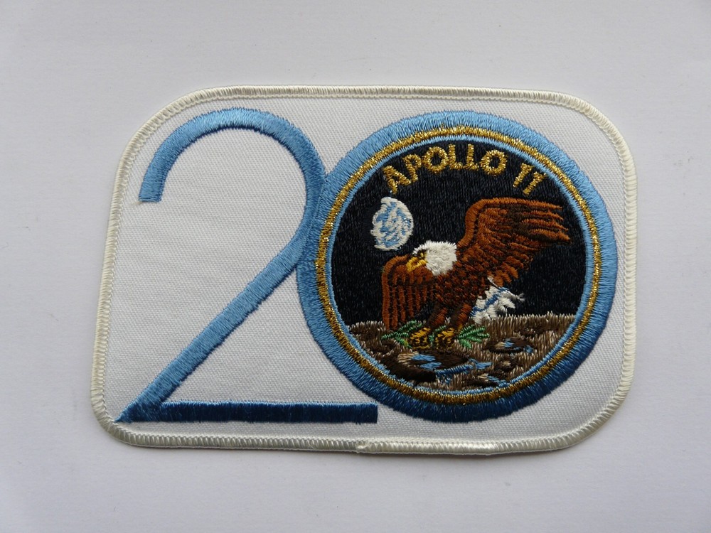 NASA Apollo 11 20 years anniversary patch.