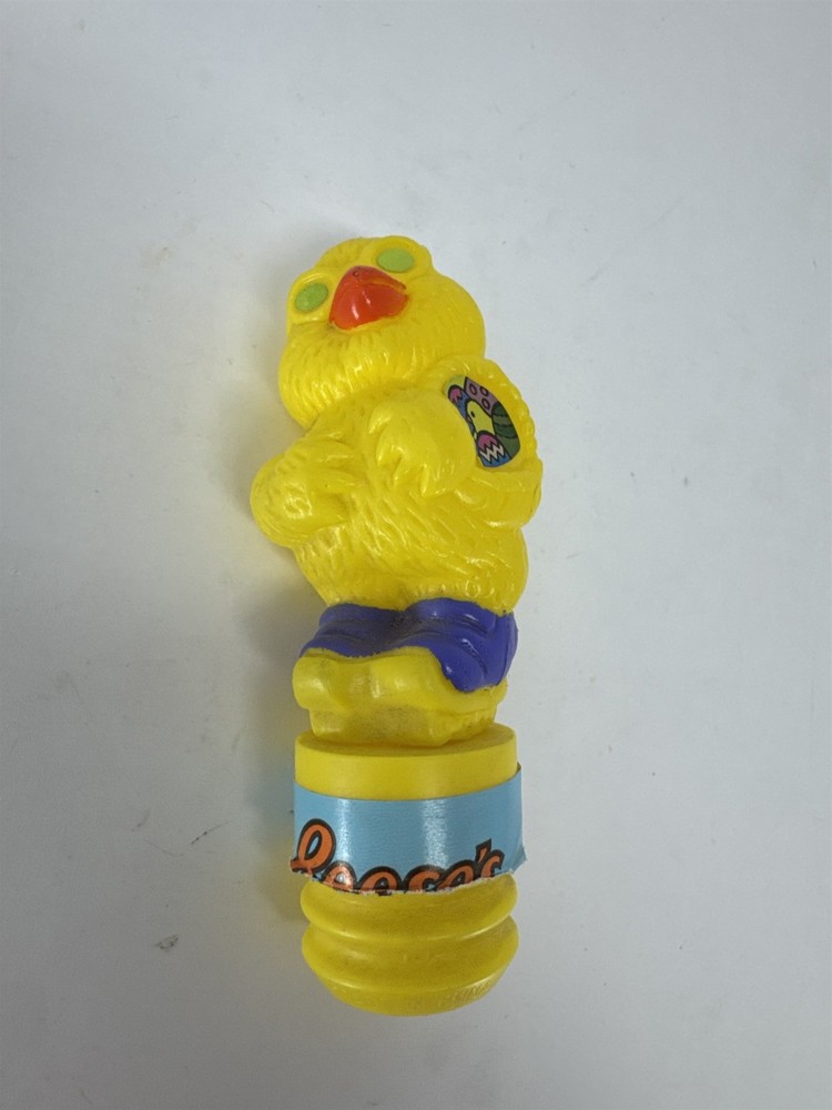 Vtg Reese's Pieces Duck Candy Container Topper Easter Hershey Figurine