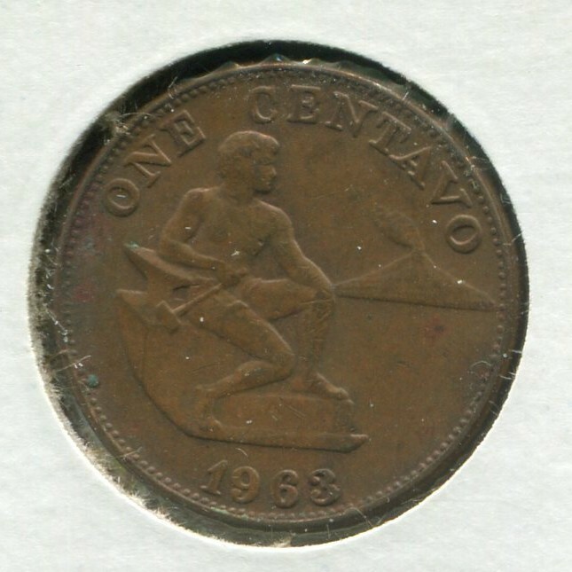 Foreign Coin - Philippines - One Centavo 1963