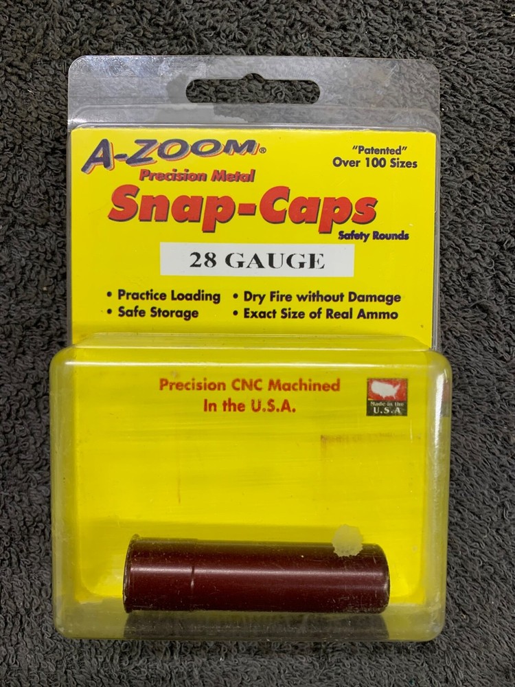 A-Zoom Precision Snap Caps 28 Gauge