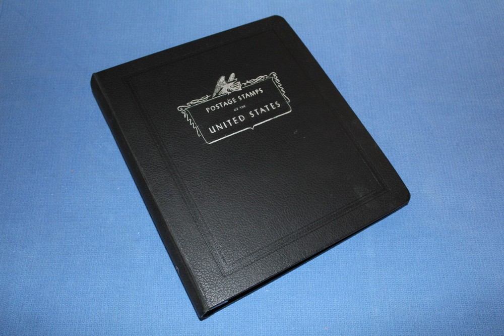 White Ace United States Stamp Binder Style 100 BlueLakeStamps Silver BEAUTIFUL!