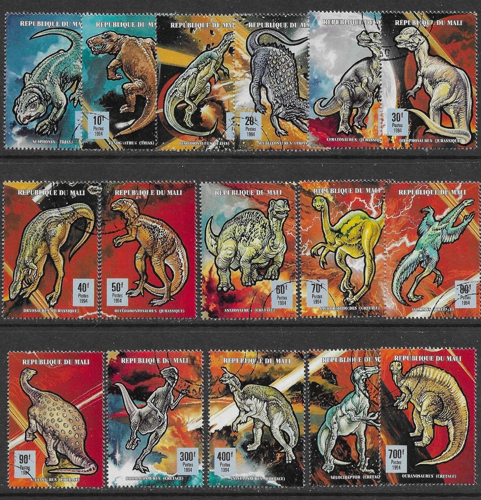 Thematic Set "Dinosaurs" F/U