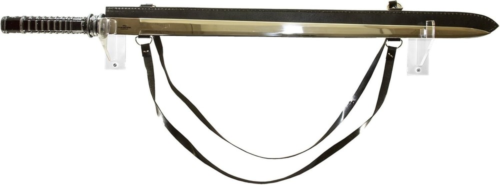 Clear Wall Mounts and Table Stands for Swords