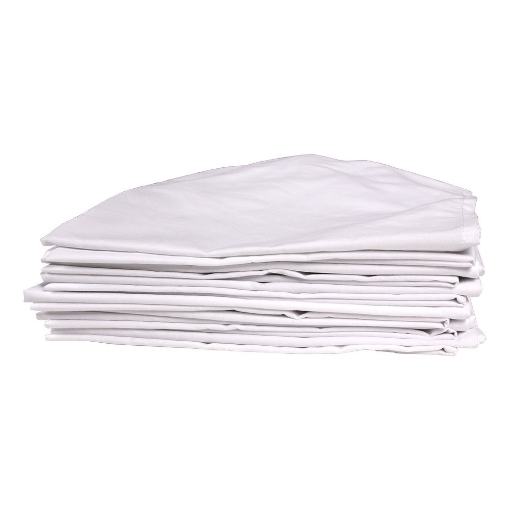 Sprogs Standard Size Daycare Sheets, Soft Fitted Cot Small Single, White