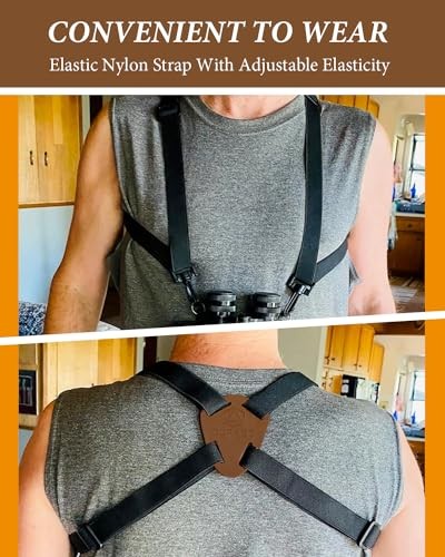 Binocular Harness Strap for Hunting, X-shaped Decompression Binocular Straps