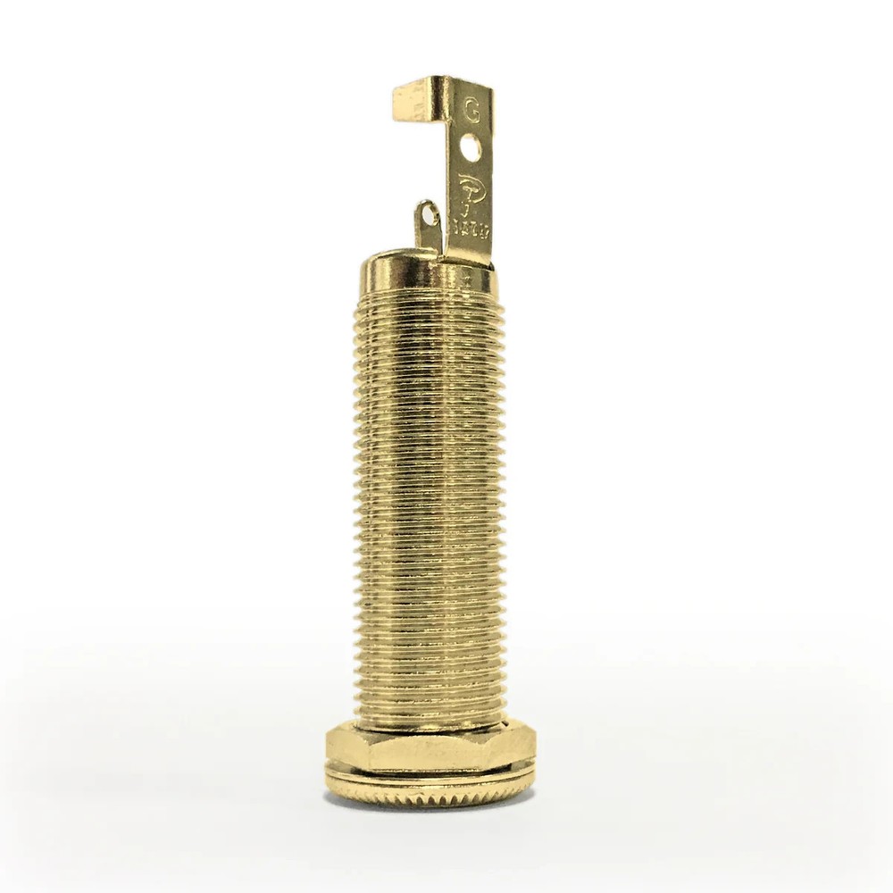 Pure Tone Barrel Jack, Gold