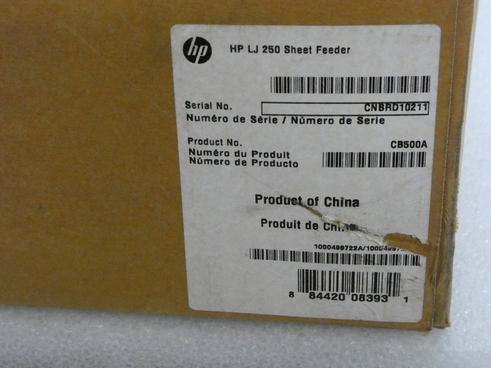 HP CB500A 250 Sheet Feeder Paper Input Tray