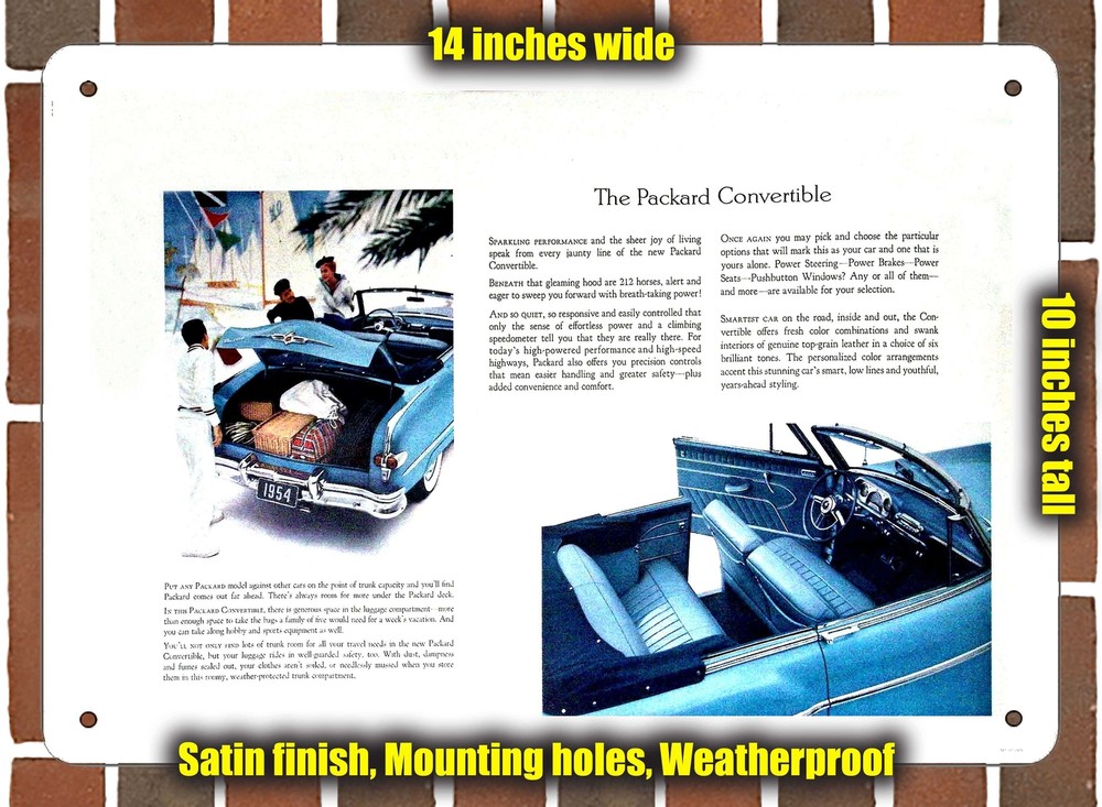 Metal Sign - 1954 Packard (Sign Variant #11)