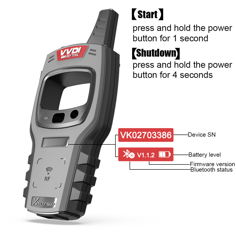 Xhorse VVDI MIni Key Tool Cloner Remote Generator Global Version for IOS&Android
