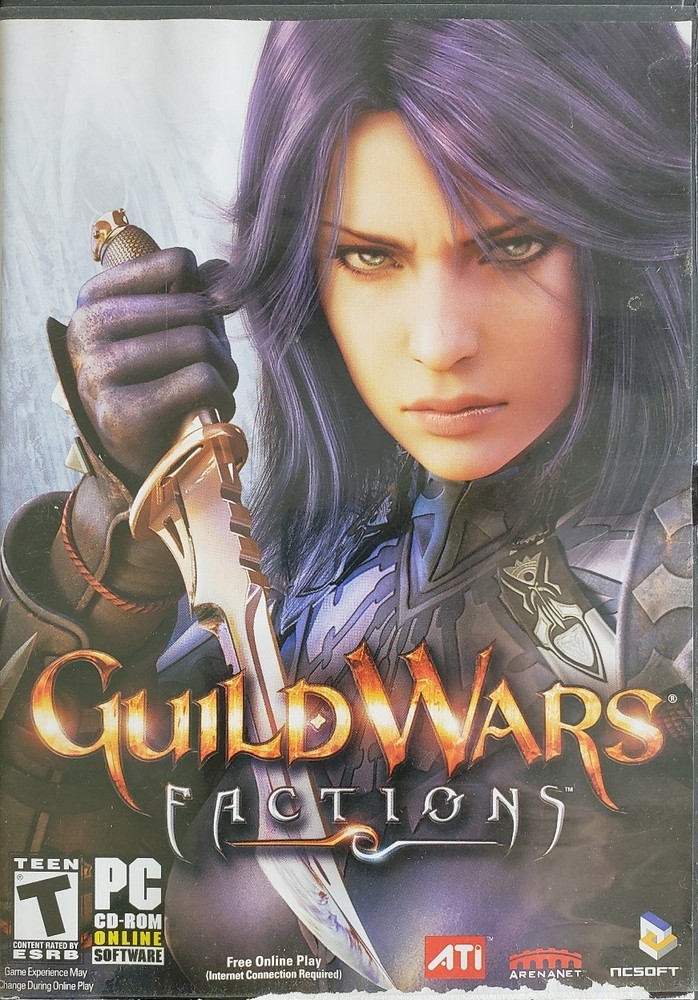 Guild Wars Factions (2 Disc PC CD ROM Game 2006) Complete 100% Guaranteed