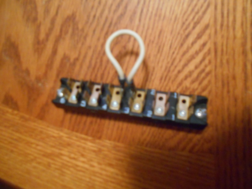 HOBART HWS-4 WRAPPER   WIRING BLOCK