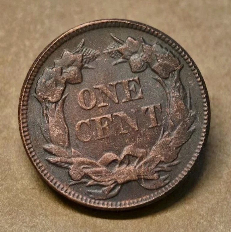 1856 Flying Eagle Cent Very Good VG Coin As shown in the figure