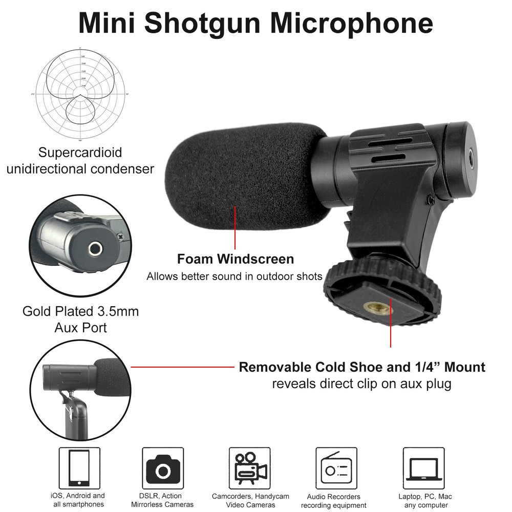 Vlogging Kit for iPhone & Android for YouTube, TikTok & Content Creators