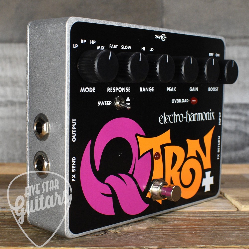 Electro-Harmonix Q-Tron Plus Envelope Filter with Effects Loop