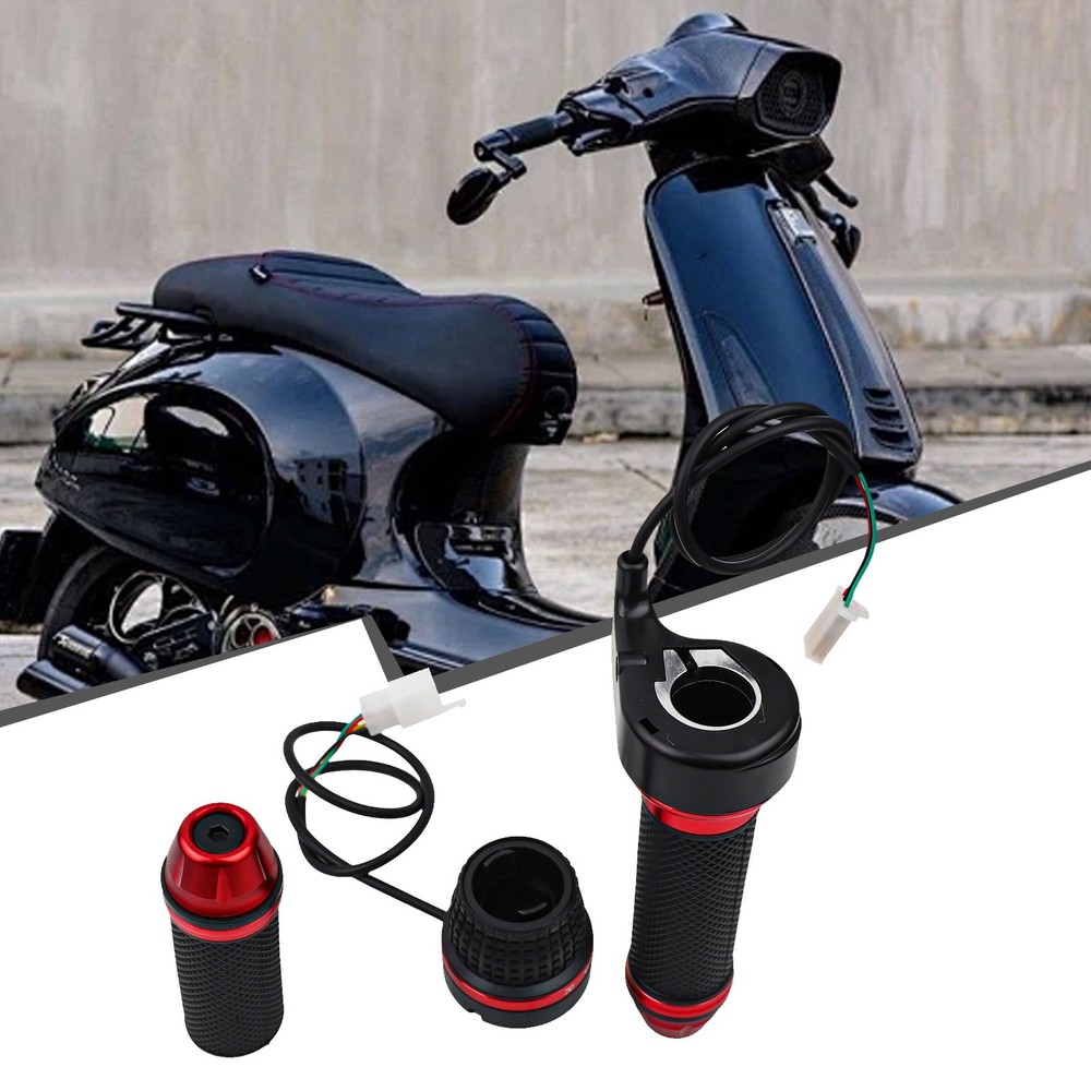 High Compatibility Electric Vehicle Throttle Grip ABS + Rubber Material