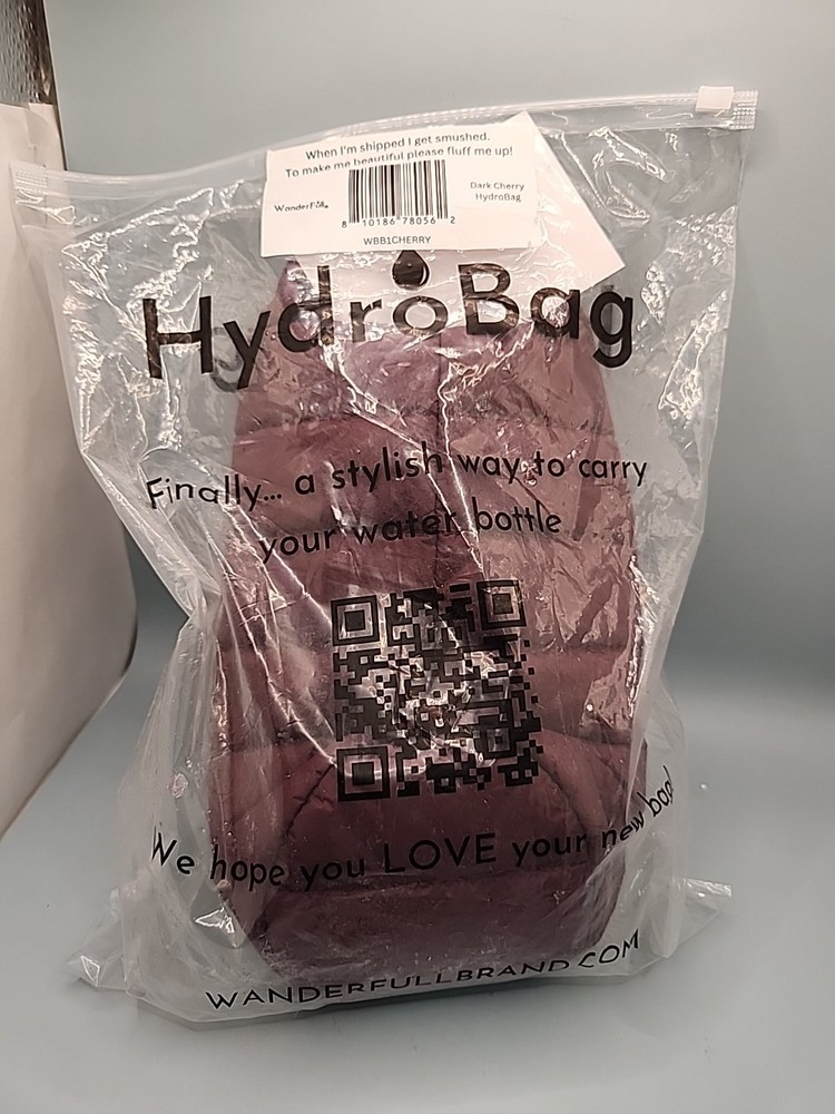 NEW Wanderfull Hydrobag in Dark Cherry