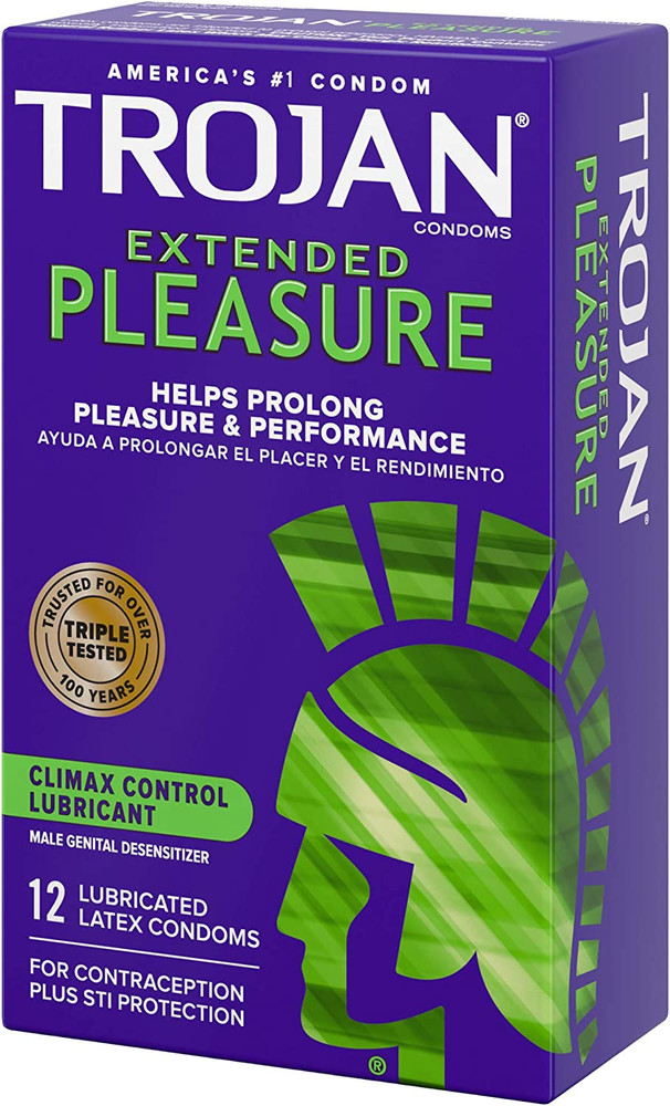 Extended Pleasure Condoms, Condoms, 12 Count