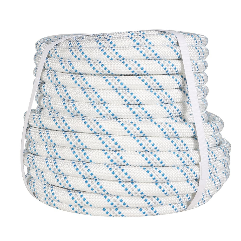 Nylon Double Braid Polyester Arborist Bull Rope 5/8" × 150' Pulling Rigging Line