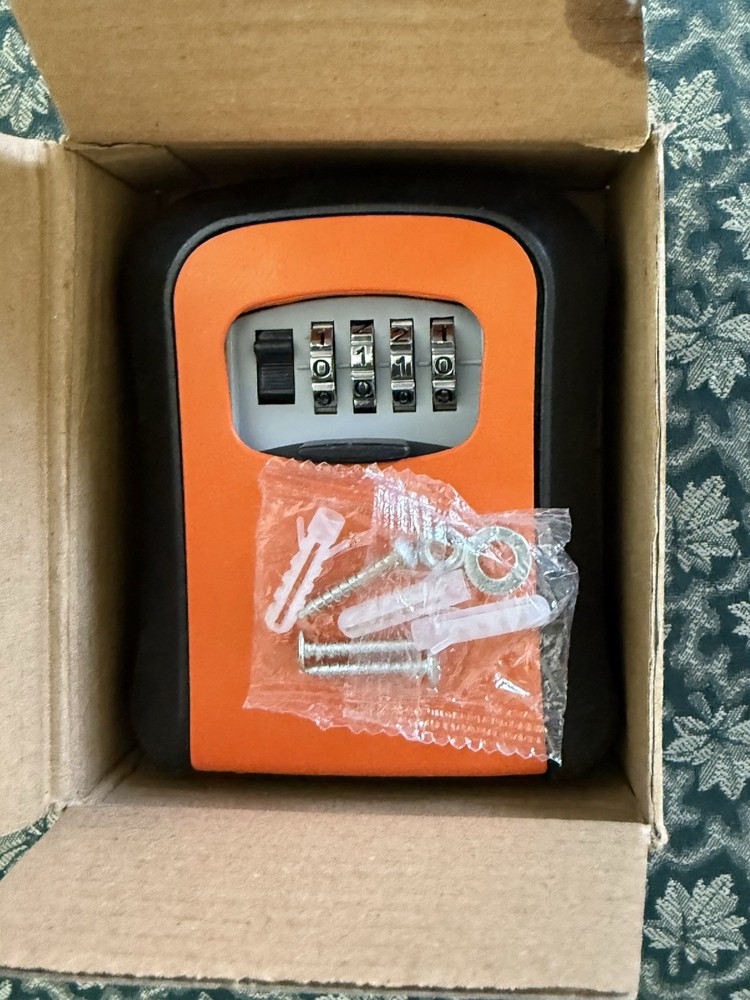 Combination lock box for keys