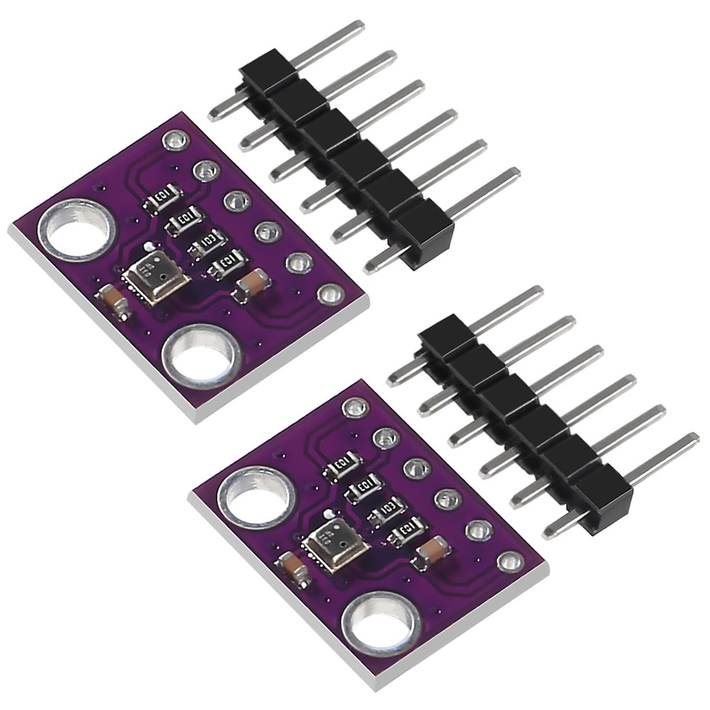 2PCS BME280 3.3V Temperature Humidity Sensor Atmospheric Barometric Pressure ...