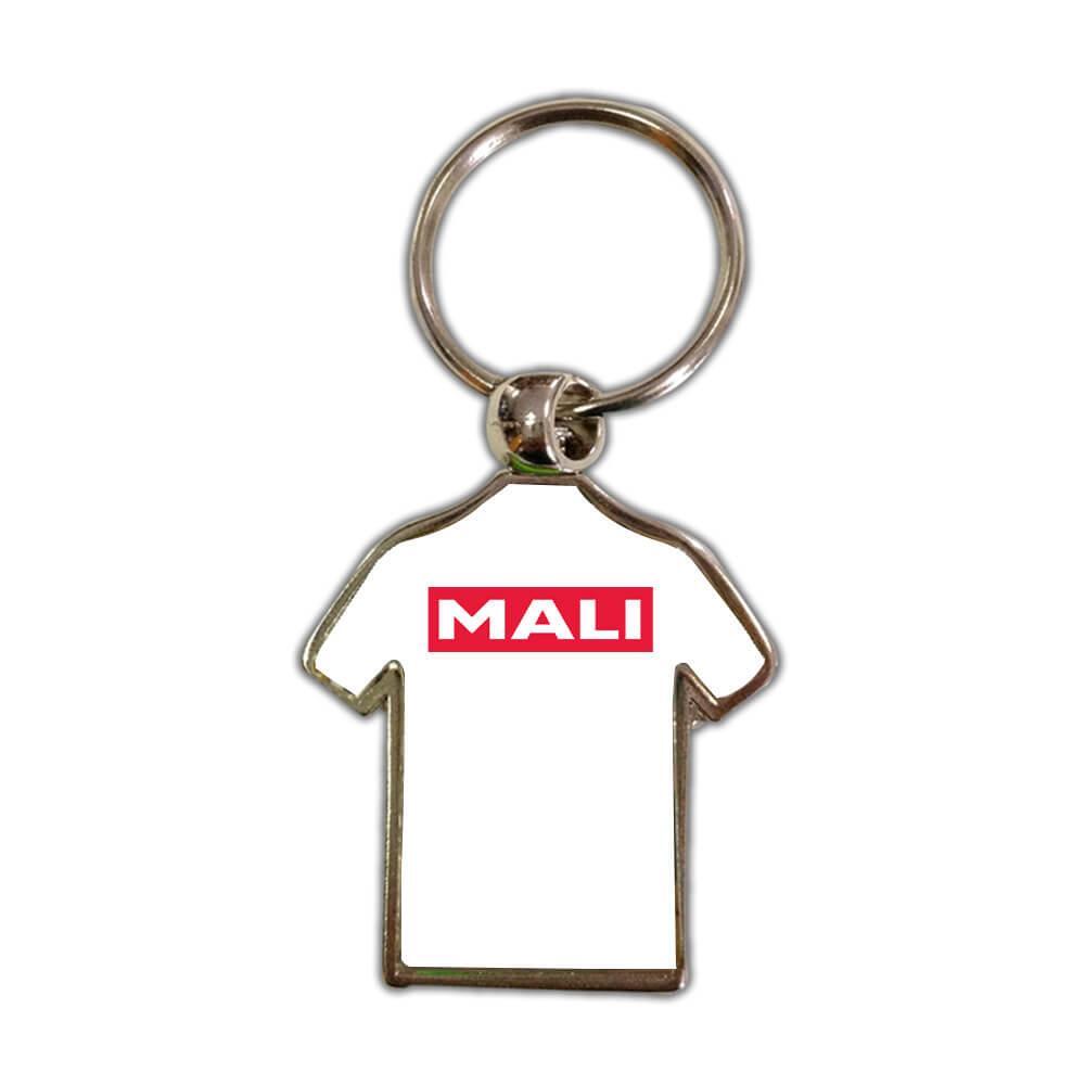 Mali : Gift Shirt Keychain Red Stripe