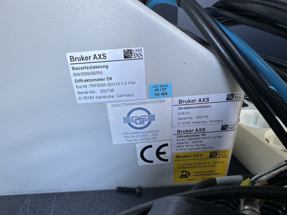 Bruker D8 Discover Diffractometer System