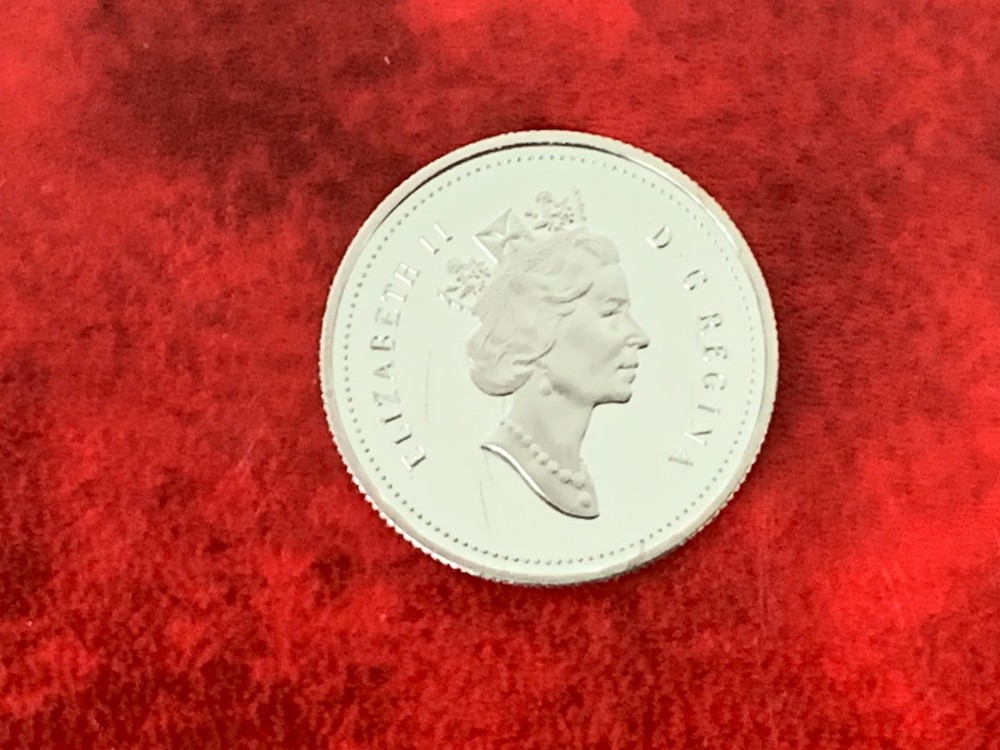 Canada 25 Cent 1990 Proof Coin-Uncirculated