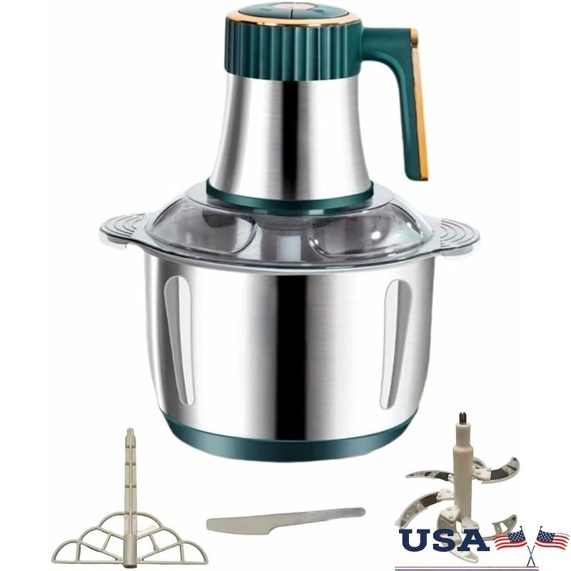Multi Functional Electric Meat Grinder W/ Adjustable Speed & Safety Lock New