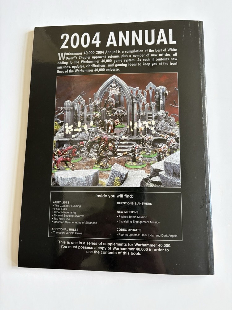 Warhammer 40K 2004 Annual Games Workshop 2004