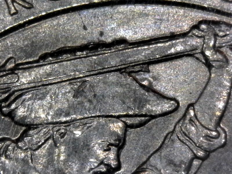 2017-P George Rogers Clark Quarter Multiple Error Coin