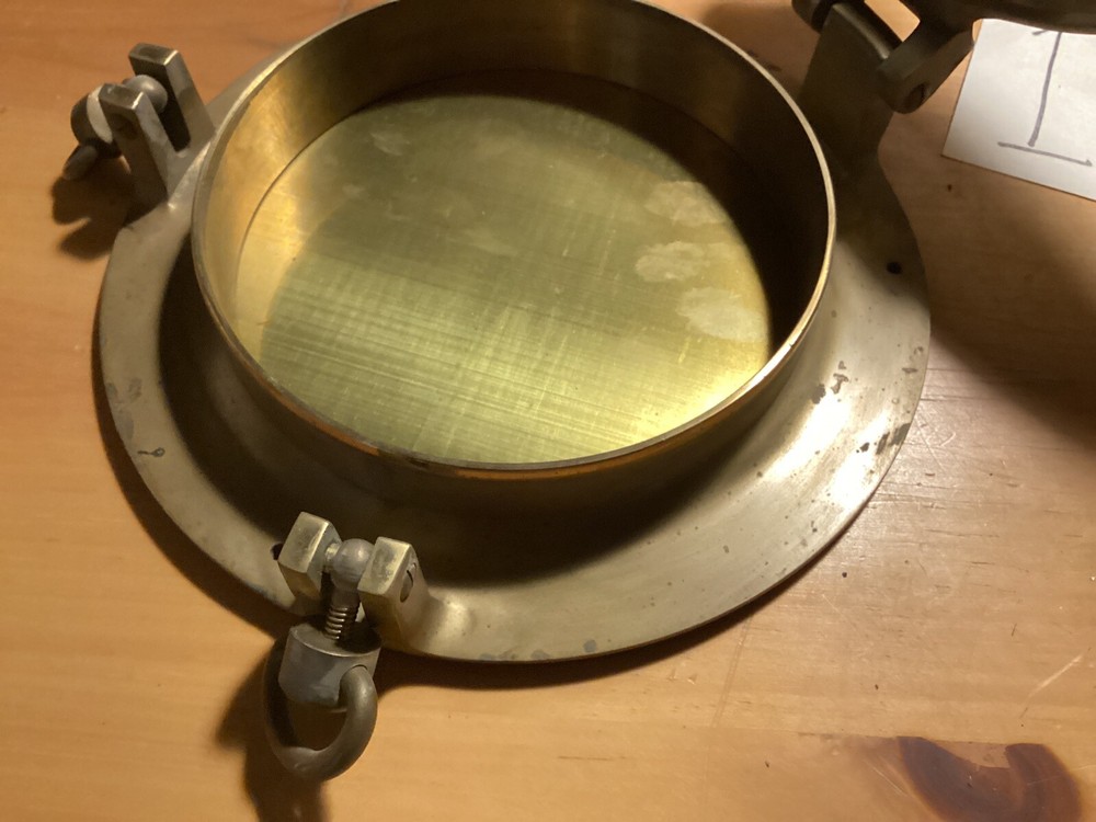 Vintage Accuracy Quartz Brass Clock