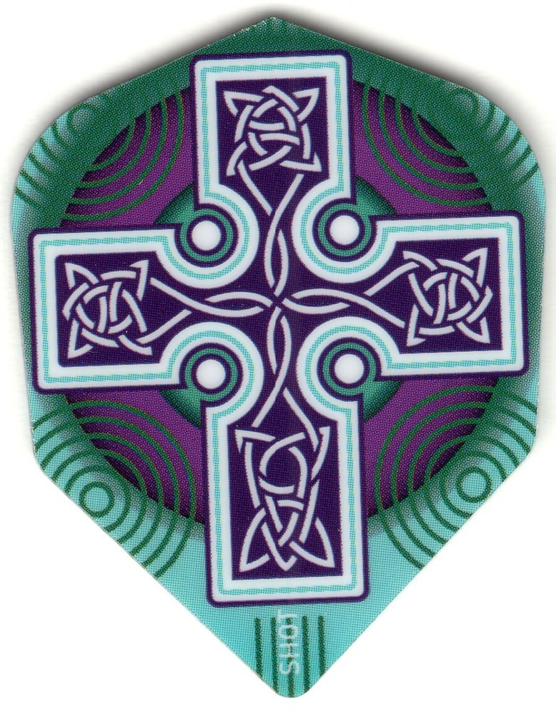 CELTIC CROSS Dart Flights: 3 per set