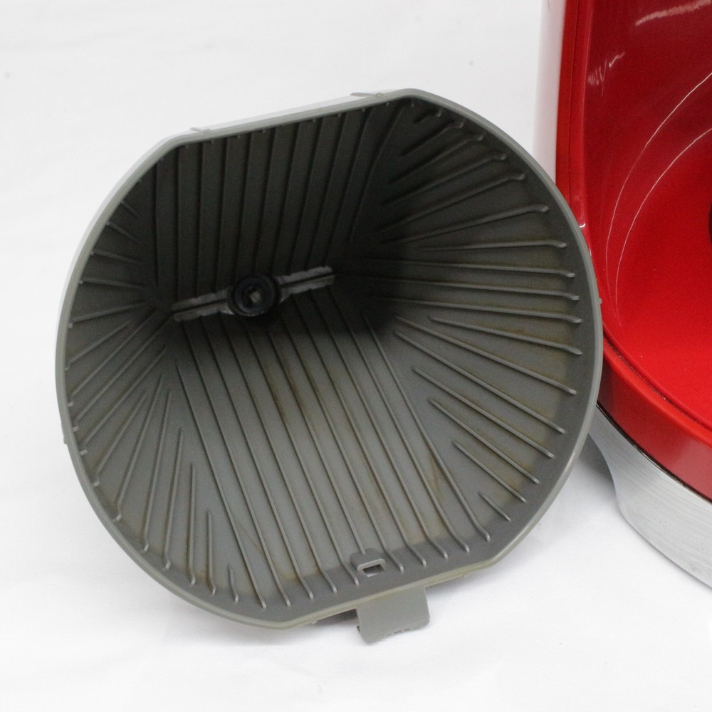 Smeg DCF02RDUS Drip Filter Coffee Machine, Red No coffee pot.