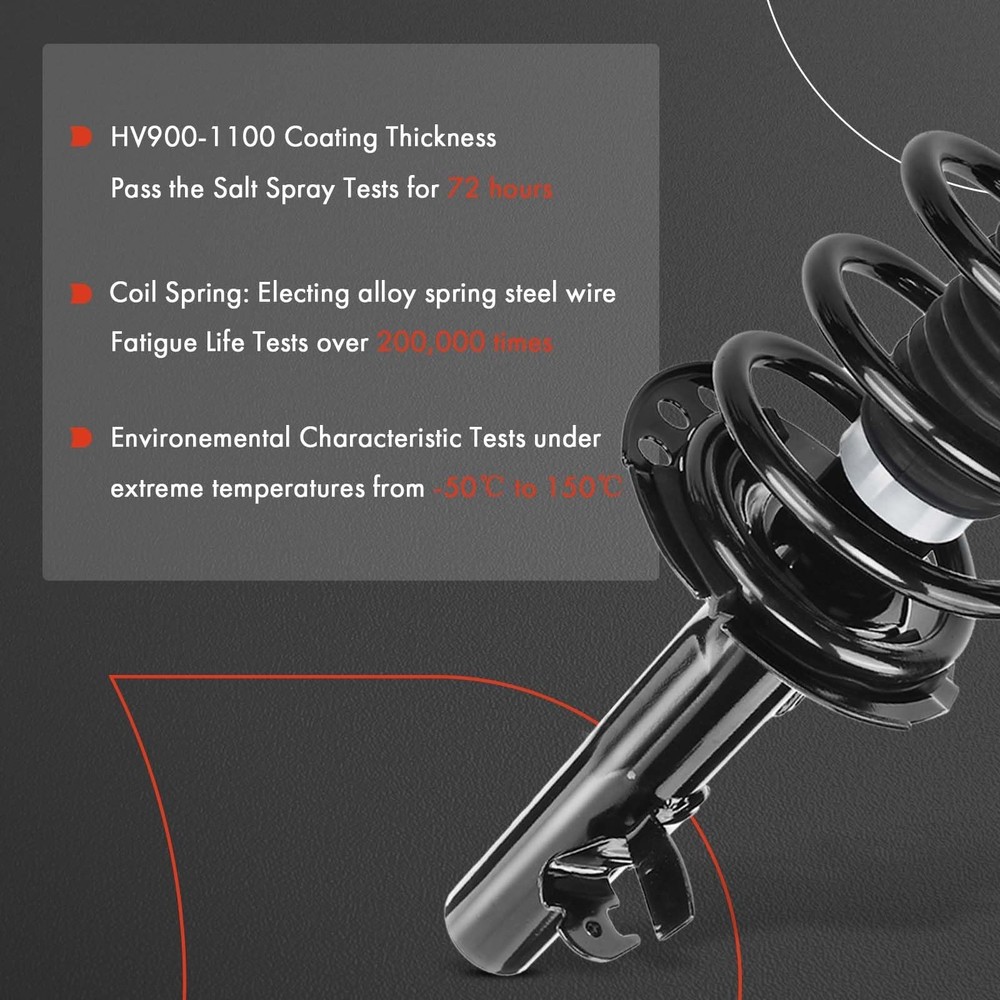A-Premium Front Complete Struts Compatible with Ford Escape 2014-2x Replaceme...