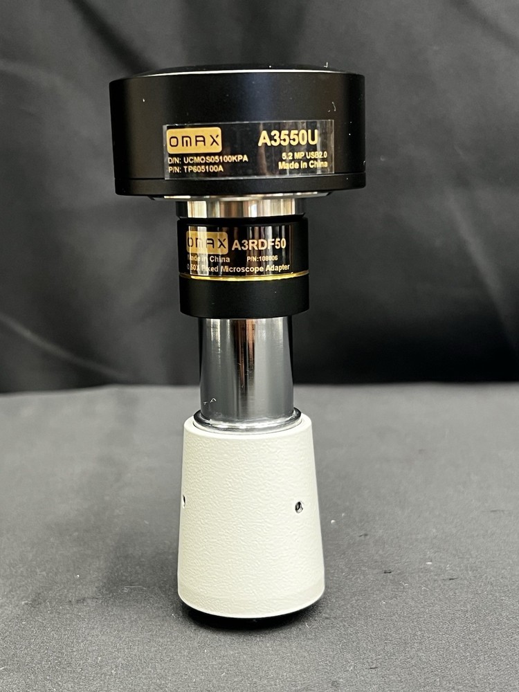 OMAX 5 Mega Pixel Digital 2.0 USB Microscope Camera Excellent Condition