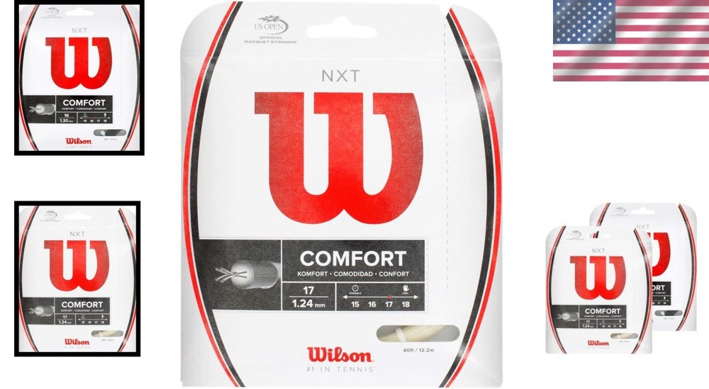 17 Gauge Multifilament Racket String - Natural