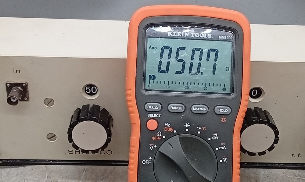 SHALLCO R.F. Attenuator Network INSERTION LOSS .3 DB