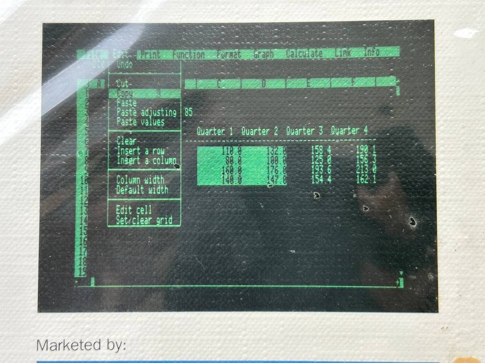 Mouse Calc for Apple IIc, Apple IIe (128K) Macintosh software. Version