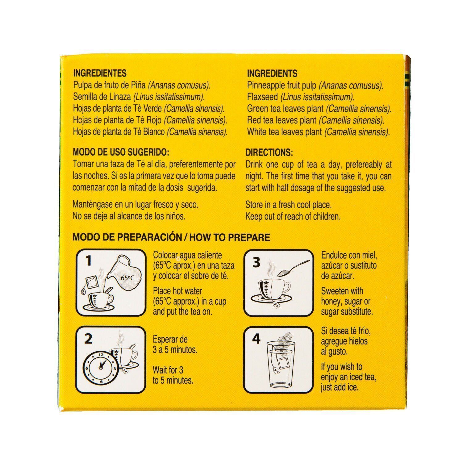 2 Te Pinalim Tea GN+Vida ENVIO GRATIS 60 days Pinalim Pineapple Diet FREE SHIP