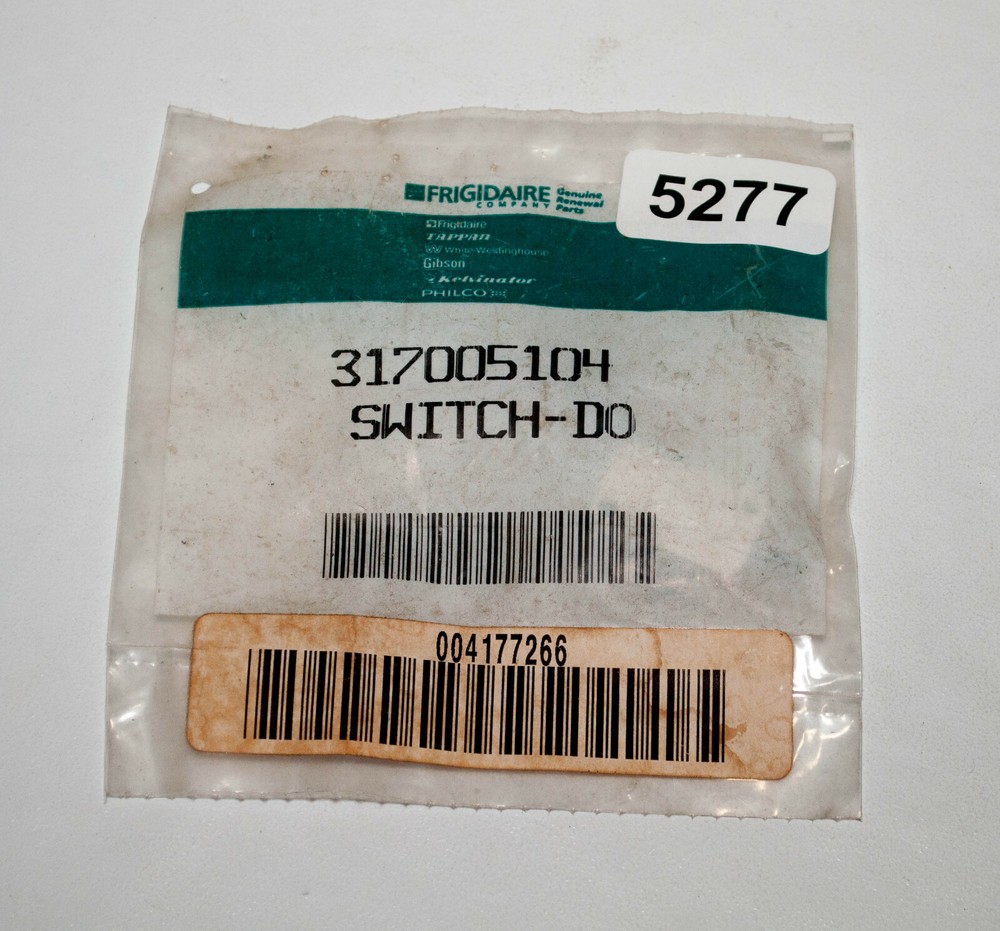 Frigidaire 317005104 Microwave Door Switch
