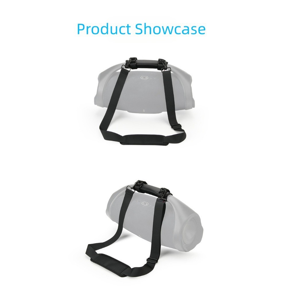 Black Nylon Shoulder Strap Designed for JBL One Two Three Portable Use